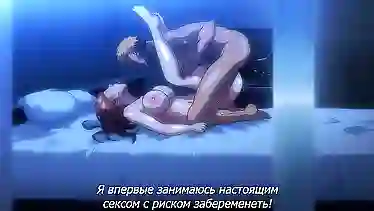 Милфа хентайная смачно потрахалась с курьером
